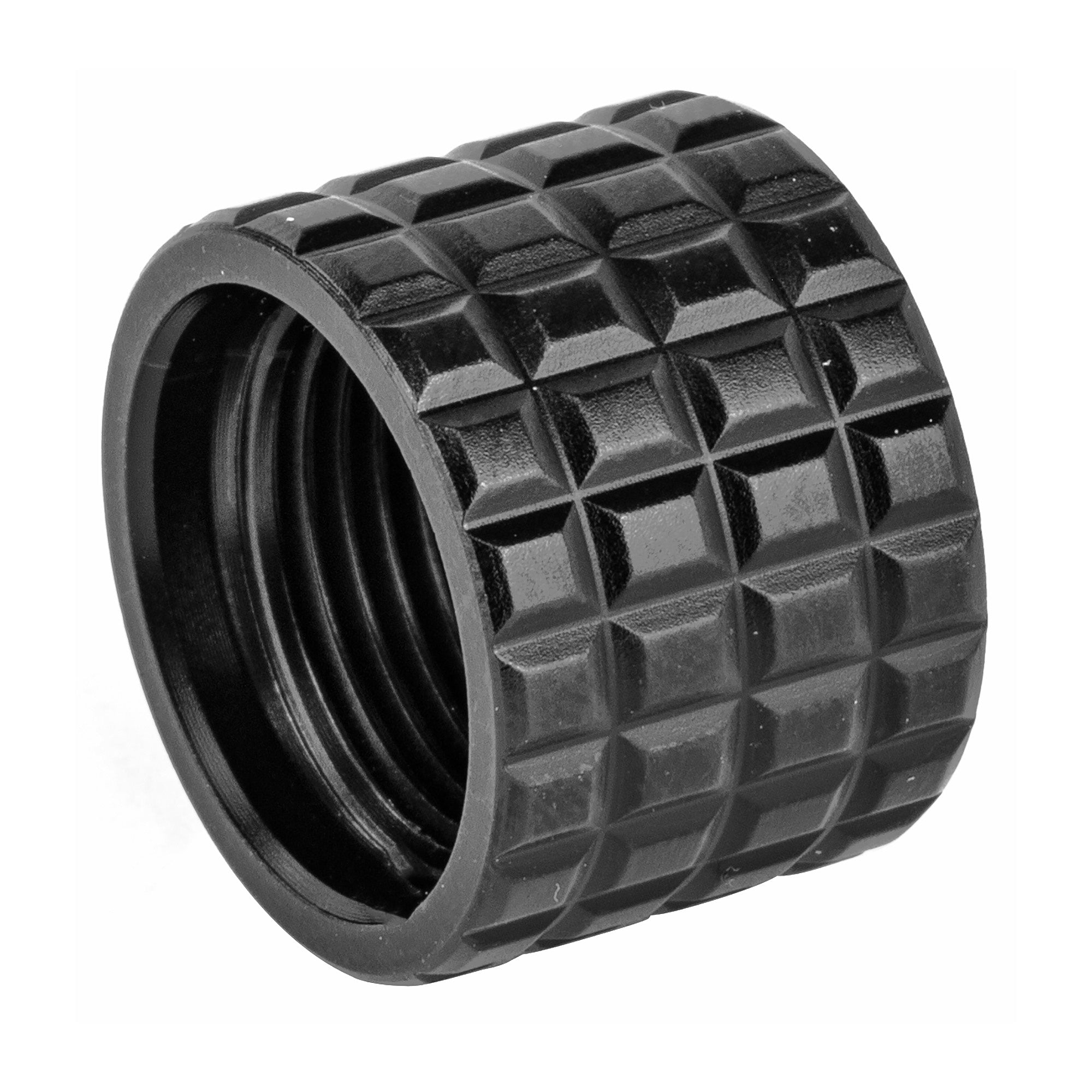 Backup Tactical Frag Pattern 1/2x28 Black Thread Protector - Model FRAG-BLK