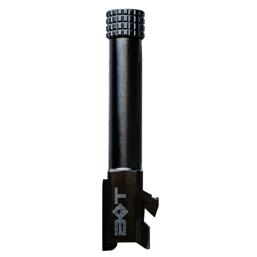 Backup Tactical Barrel, 9MM, Nitride Finish, Black, 1/2X28 Thread Pitch, Fits Glock 26 GEN1-5 G26TB-Black