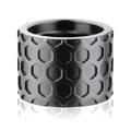 Backup Tactical Honeycomb Pattern Thread Protector for 1/2x28 Threads, Black