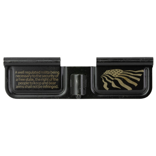 Battle Arms Development BA-LS-DC-2nd Amendment Laser Engraved Dust Cover for AR-15/M16 Black