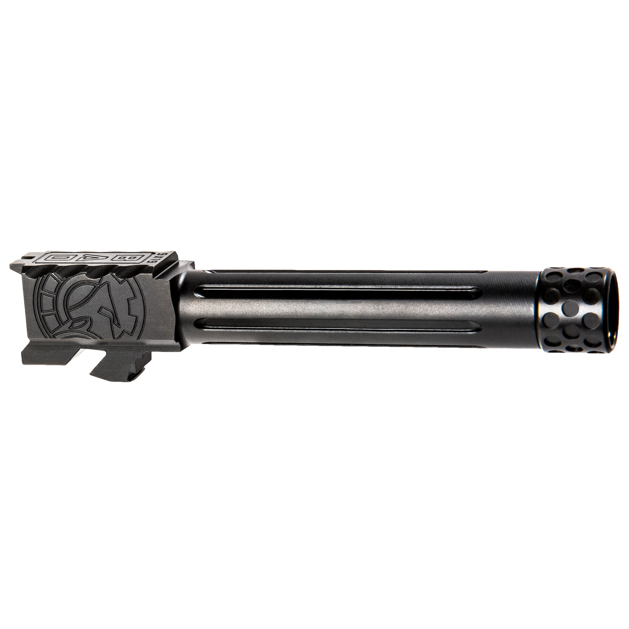 Battle Arms Development BAD-BBLG19BNFT 9mm Fluted & Threaded Barrel for Glock 19, Black