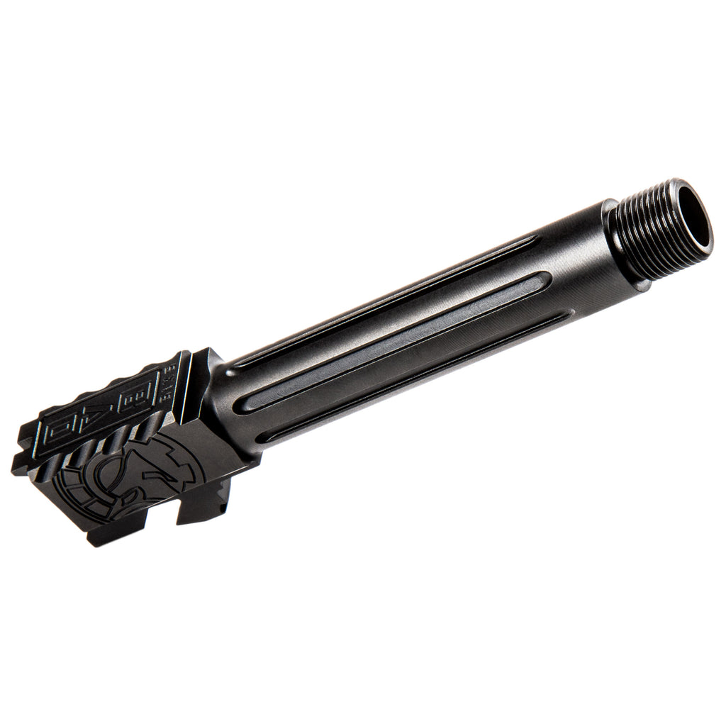 Battle Arms Development BAD-BBLG19BNFT 9mm Fluted & Threaded Barrel for Glock 19, Black
