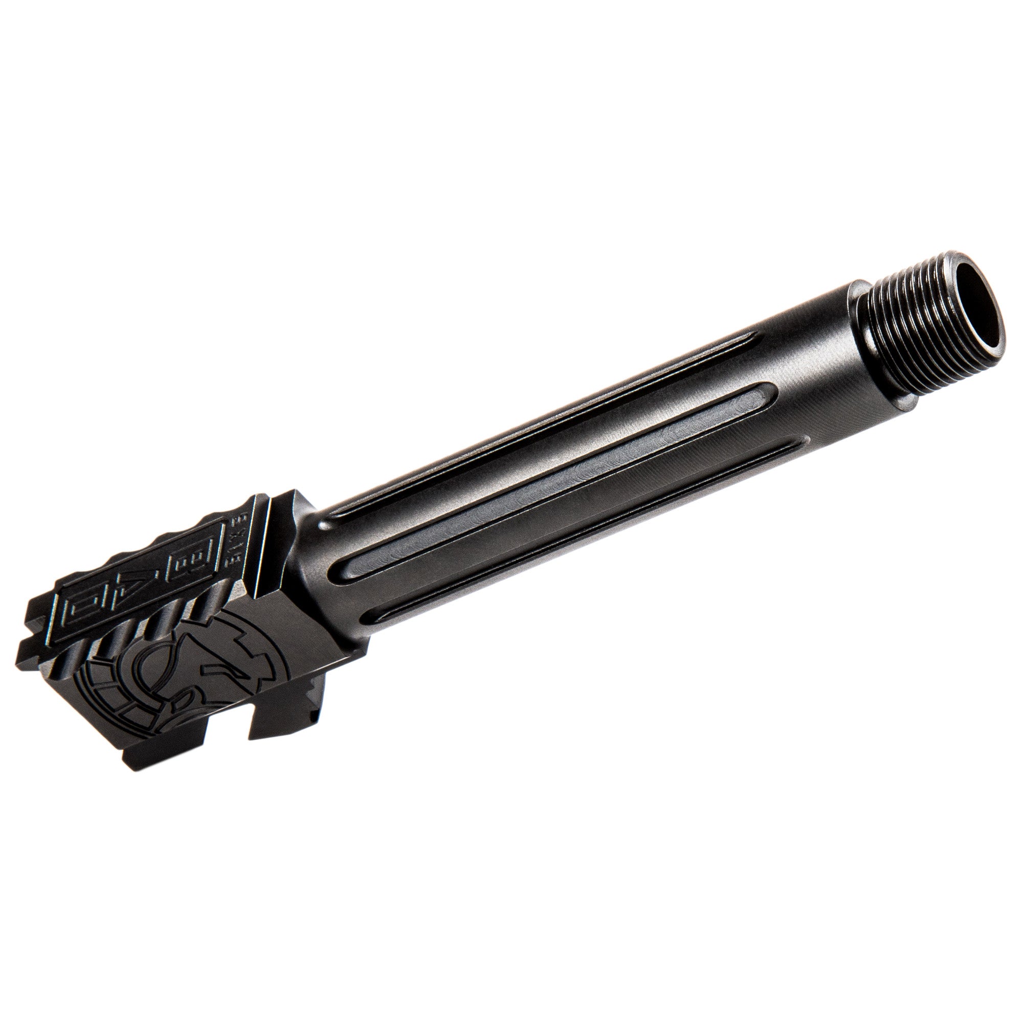 Battle Arms Development BAD-BBLG19BNFT 9mm Fluted & Threaded Barrel for Glock 19, Black