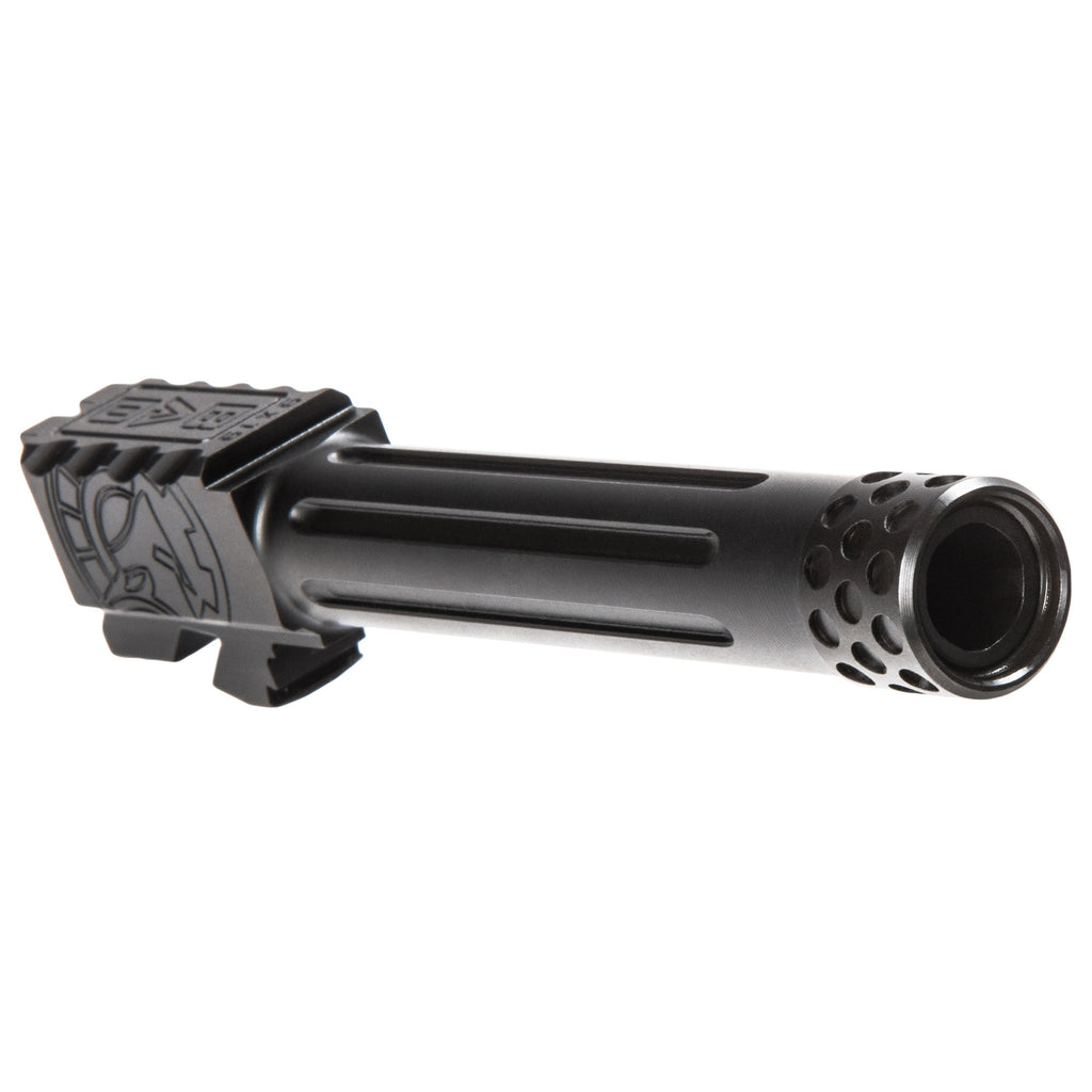 Battle Arms Development BAD-BBLG19BNFT 9mm Fluted & Threaded Barrel for Glock 19, Black