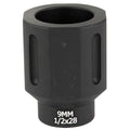 Battle Arms Development HEX Flash Can for 9mm Pistols - 1/2x28 Thread, Black