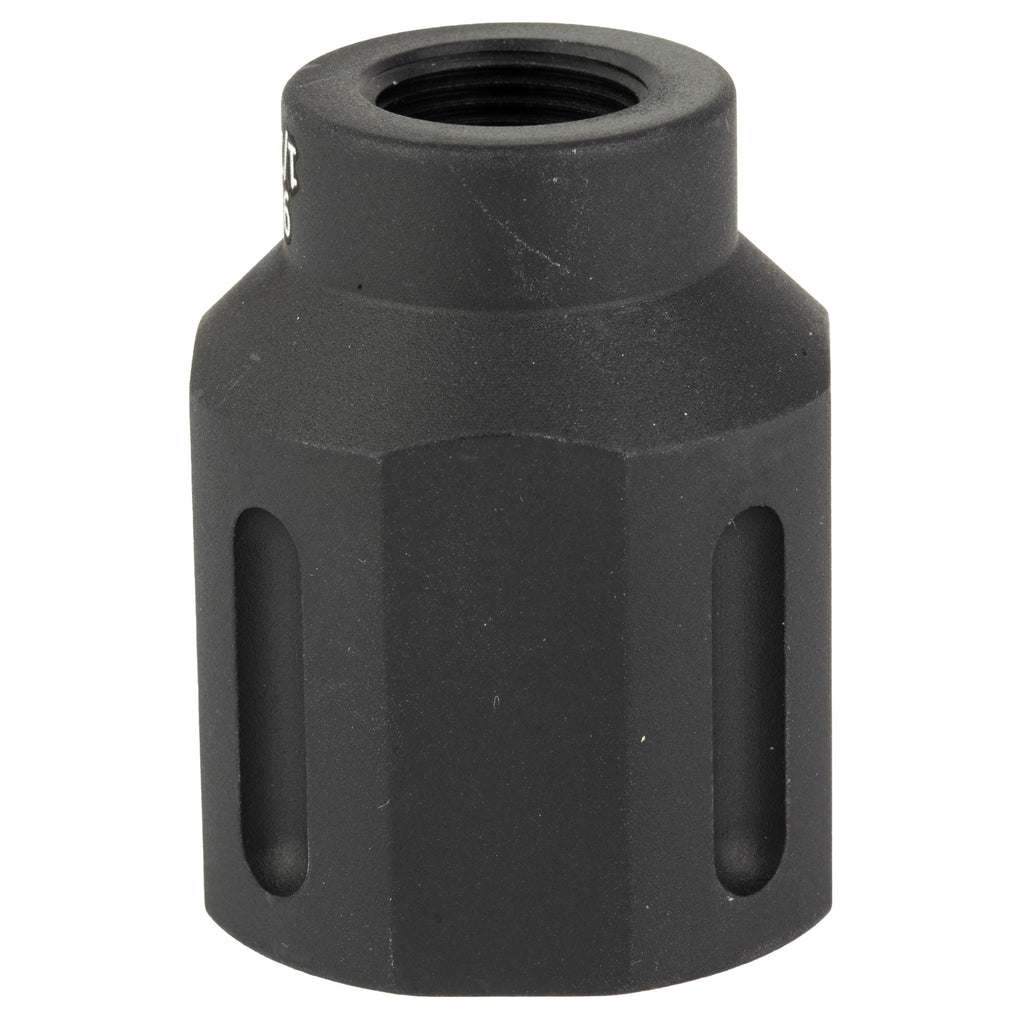 Battle Arms Development HEX Flash Can for 9mm Pistols - 1/2x28 Thread, Black