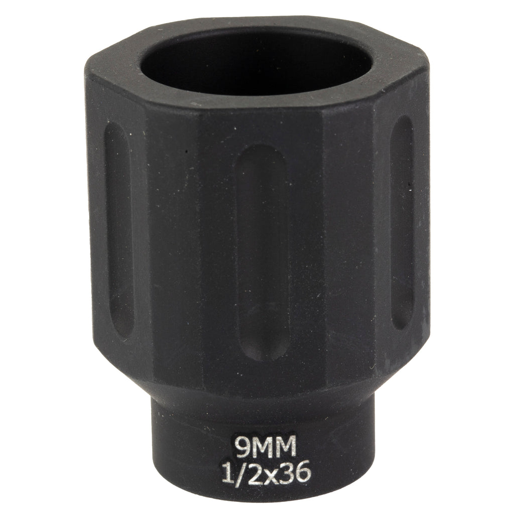Battle Arms Development HEX Flashcan for 9mm Pistols – Black Blast Diverter