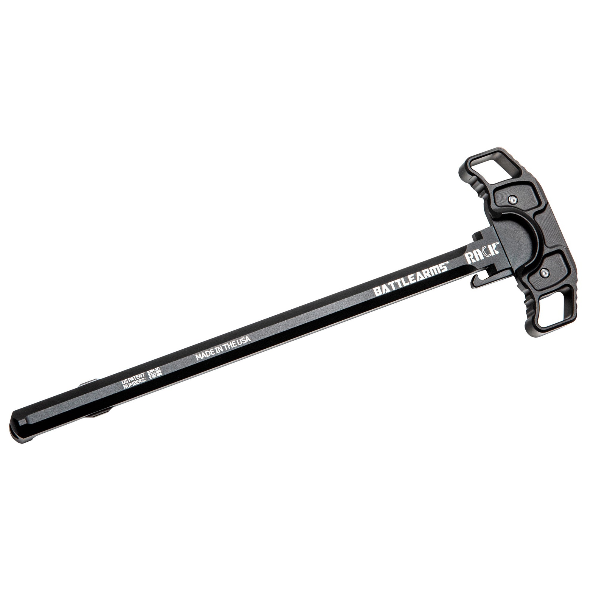 Battle Arms Development BAD-RACK-308 Ambidextrous Charging Handle for AR-15, AR-10, and 9mm AR Pistol Caliber Carbine Platforms
