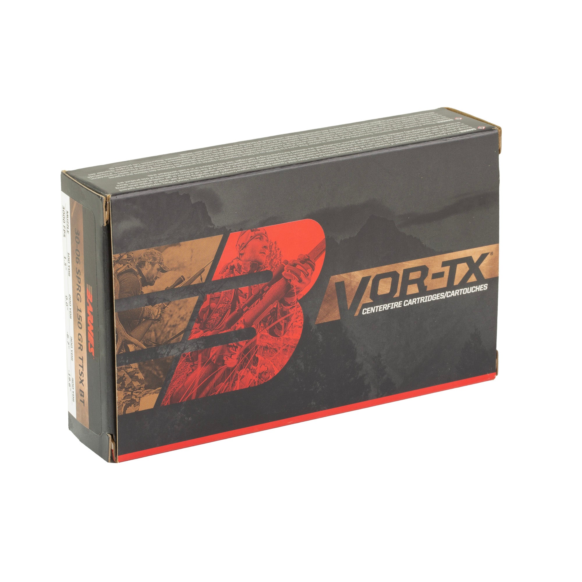 Barnes VOR-TX Tipped Triple Shock X 30-06 Springfield 150 Grain Ammunition