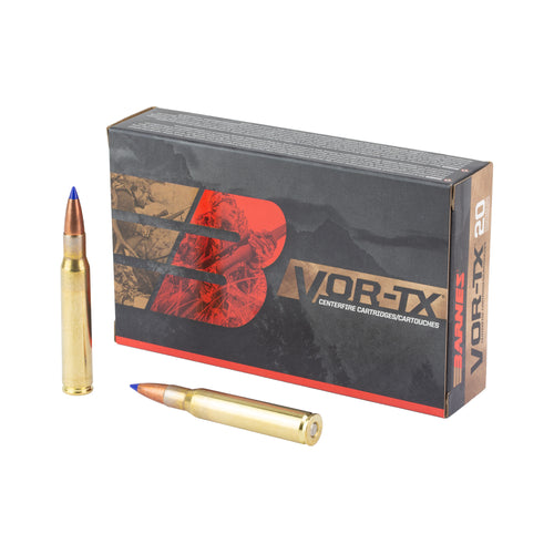 Barnes Vor-Tx, 30-06 Springfield, 180 Grain, Ttsx Boat Tail, 20 Round Box