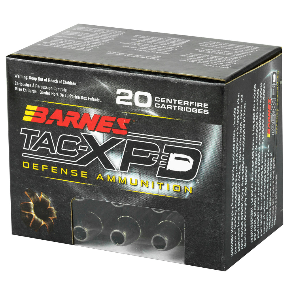 Barnes TAC-XPD .357 Magnum 125 Grain Hollow Point Ammunition - 20 Rounds Per Box