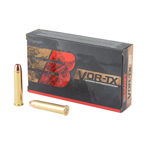 Barnes Vor-Tx, 45-70 Government, 300 Grain, Triple Shock X Flat Nose, 20 Round Box