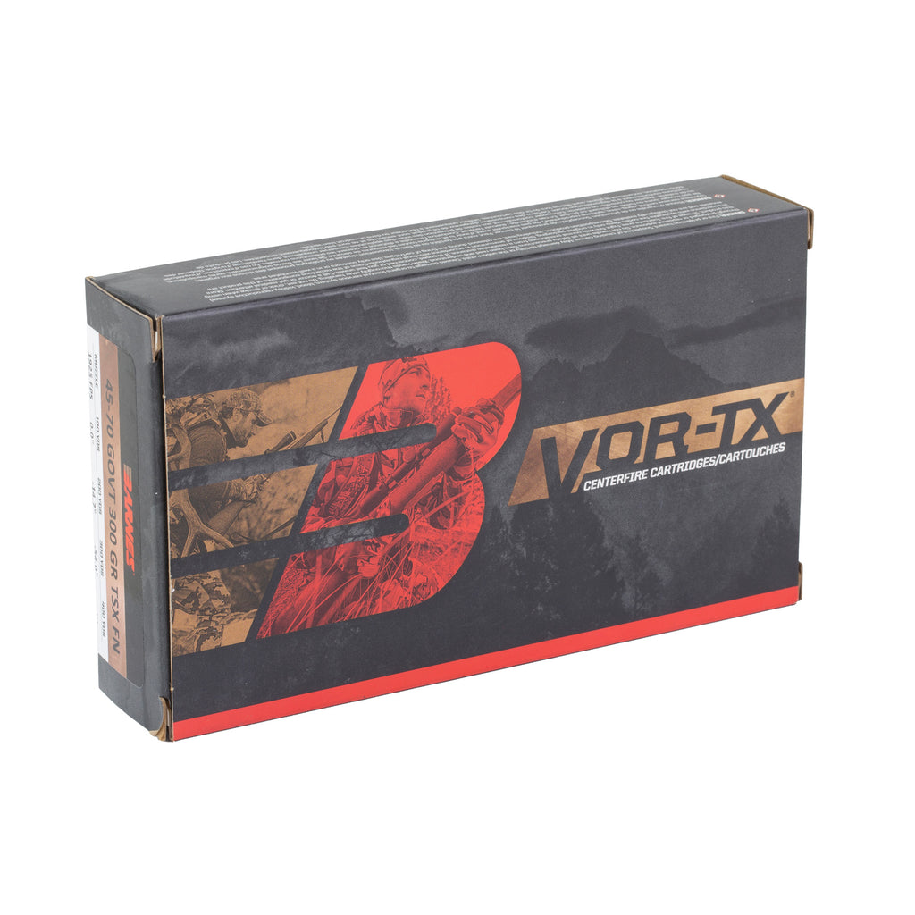 Barnes VOR-TX 45-70 Government 300 Grain Triple Shock X Bullets - Pack of 20