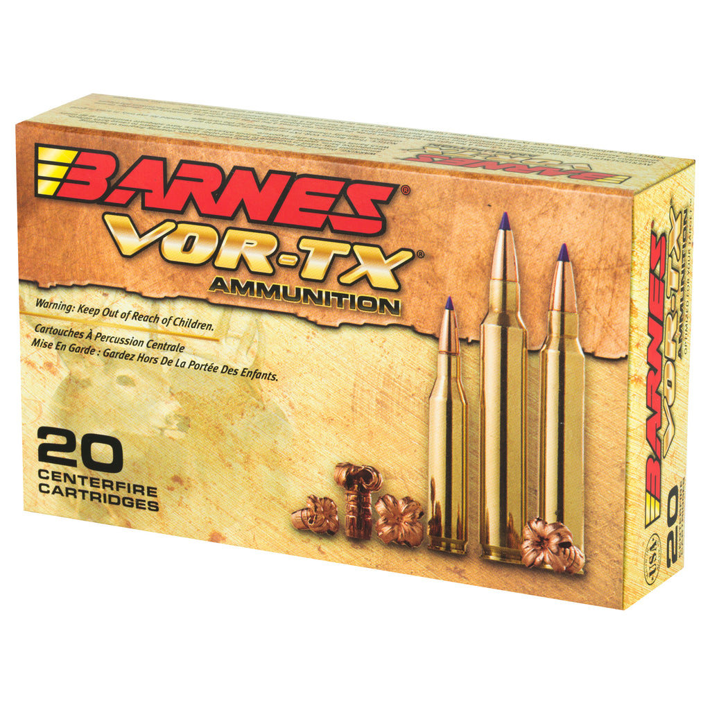 Barnes VOR-TX 25-06 Remington 100 Grain Tipped Triple Shock X Ammunition