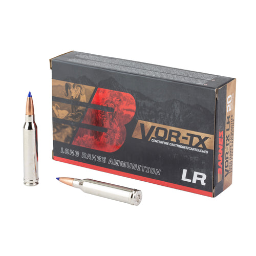 Barnes Vor-Tx LR 7MM Remington Magnum, 139 Grain, Lrx Boat Tail, 20 Round Box
