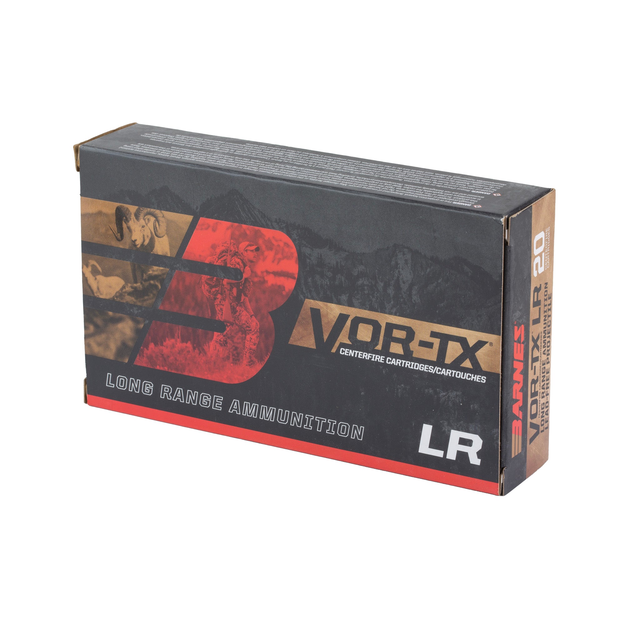 Barnes VOR-TX LR 7mm Remington Magnum 139 Grain LRX Ammunition - 20 Rounds