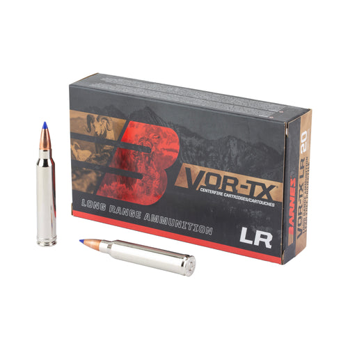 Barnes Vor-Tx LR 300 Winchester Magnum, 190 Grain, Lrx Boat Tail, 20 Round Box