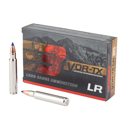 Barnes Vor-Tx LR 375 Remington Ultra Mag, 270 Grain, Lrx Boat Tail, 20 Round Box