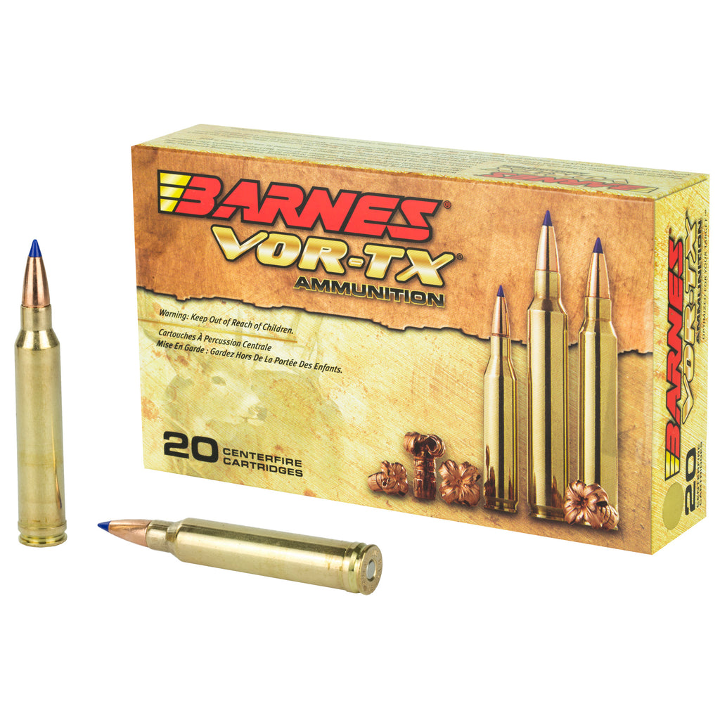 Barnes VOR-TX 300 Winchester Magnum 165 Grain Tipped Triple Shock X Ammunition (20 Rounds)