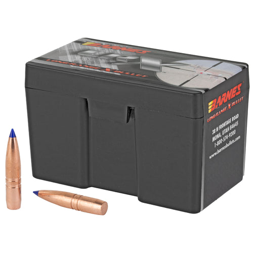 Barnes Long-Range X .264 127-Grain Boat Tail Ammunition, 50 Rounds