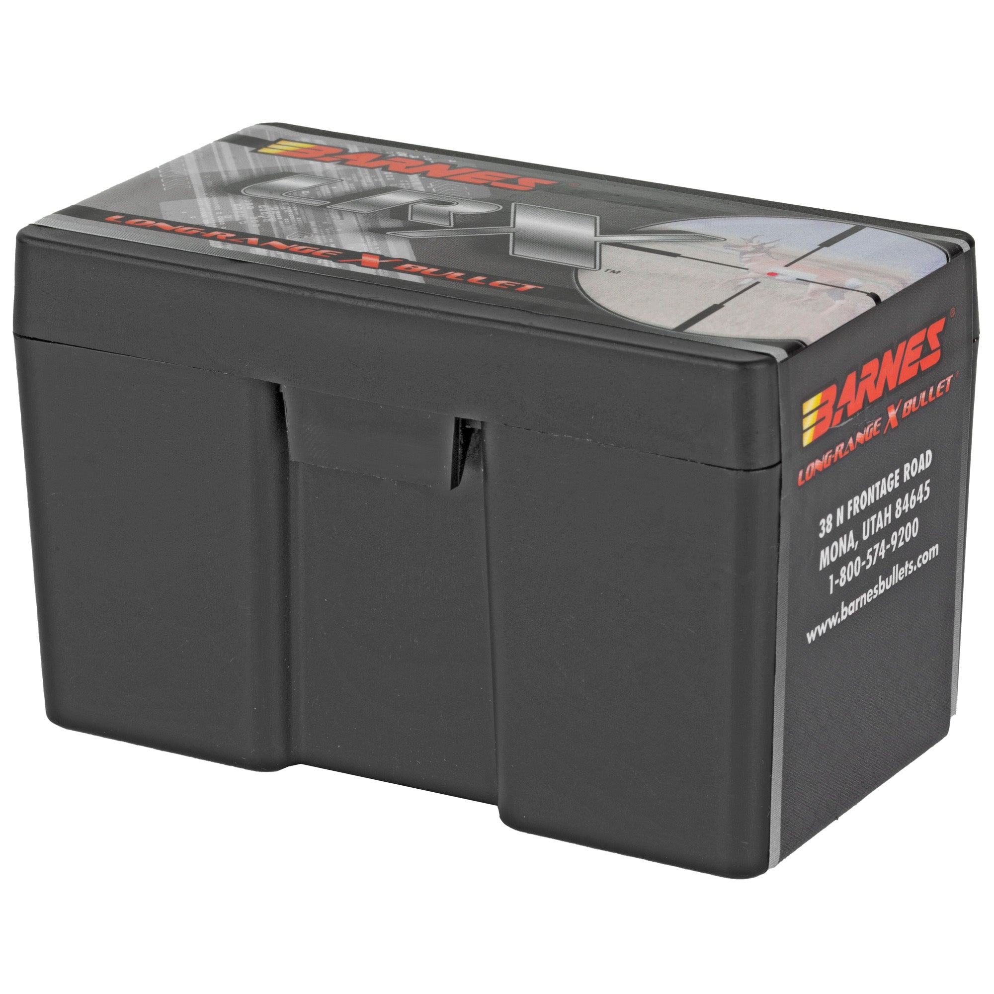 Barnes Long-Range X .264 127-Grain Boat Tail Ammunition, 50 Rounds