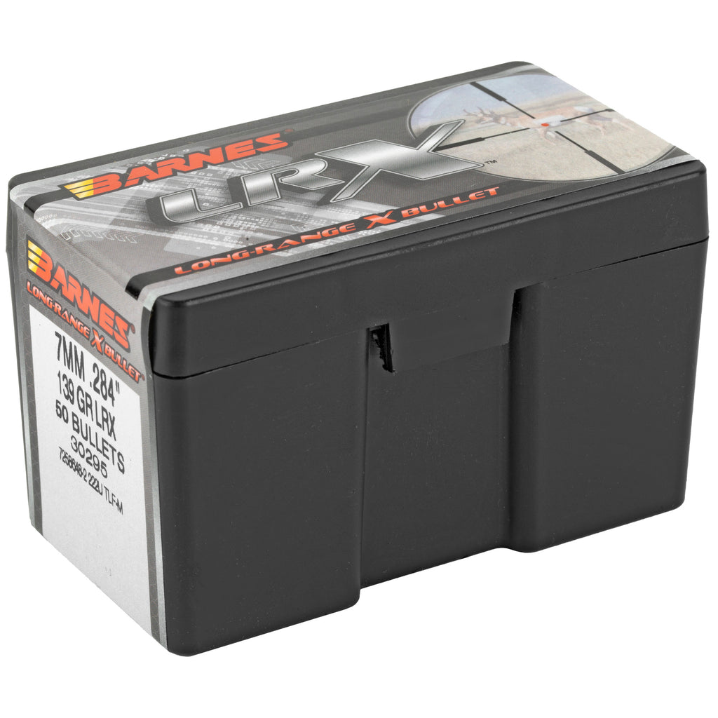 Barnes Long-Range X .284 139 Grain Boat Tail Bullets (50 Count)