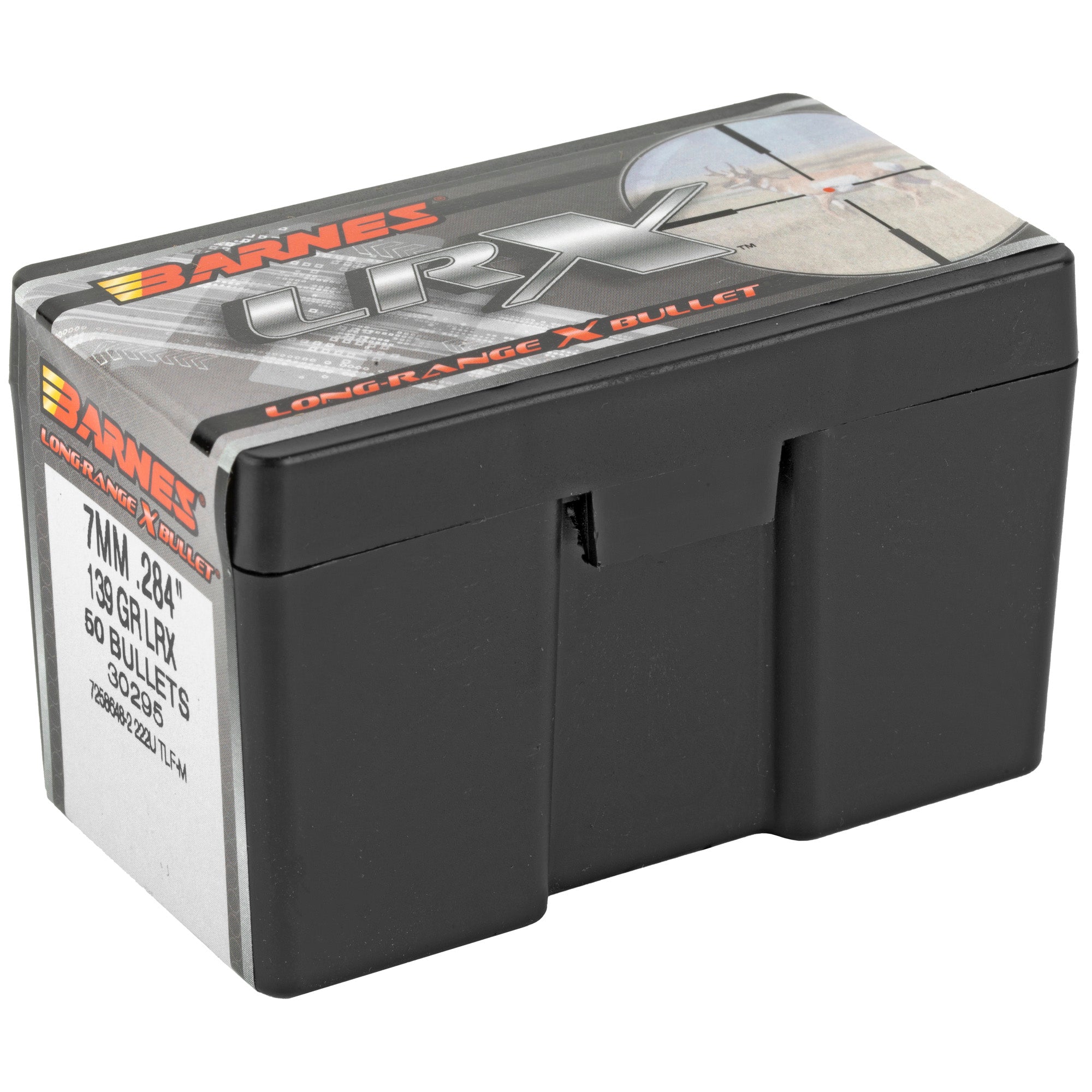 Barnes Long-Range X .284 139 Grain Boat Tail Bullets (50 Count)