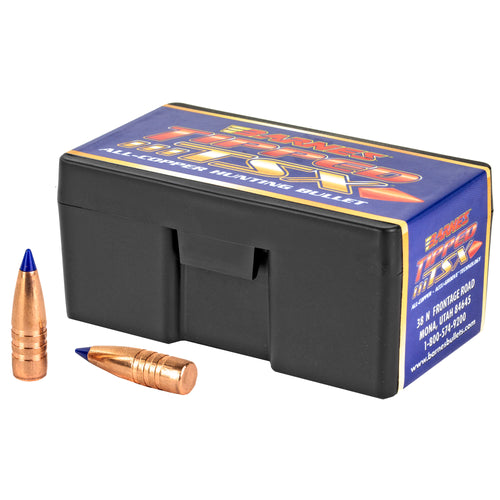 Barnes Tipped TSX .308 Caliber 130 Grain Copper Ballistic Tip Bullets - 50 Count Box