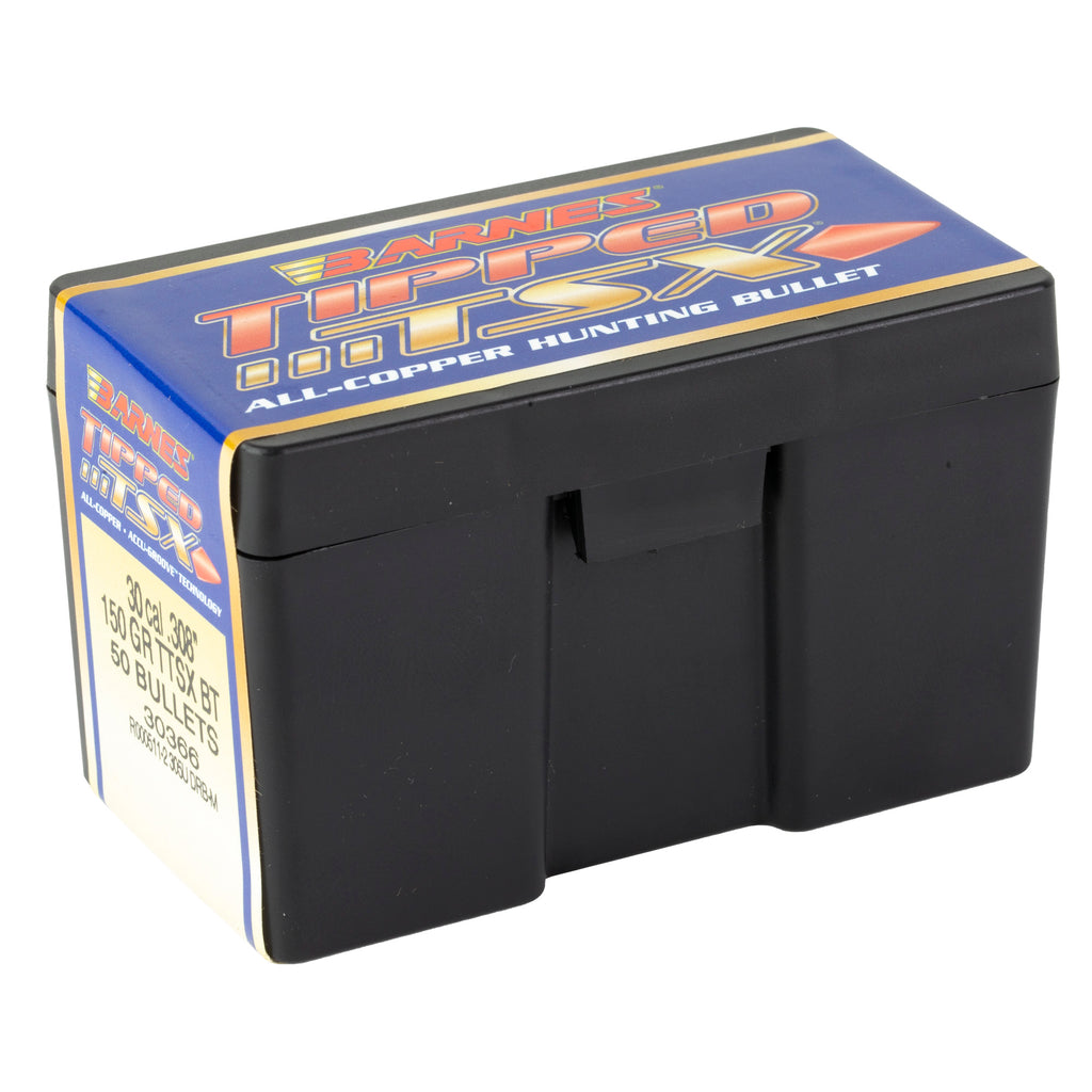 Barnes Tipped TSX .308 150-Grain Copper Bullet - 50 Rounds