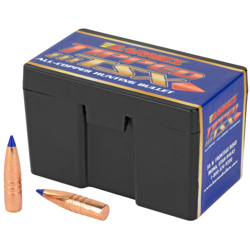 Barnes Tipped TSX .308 Caliber 168-Grain Copper Ballistic Tip Bullets (50 rounds)