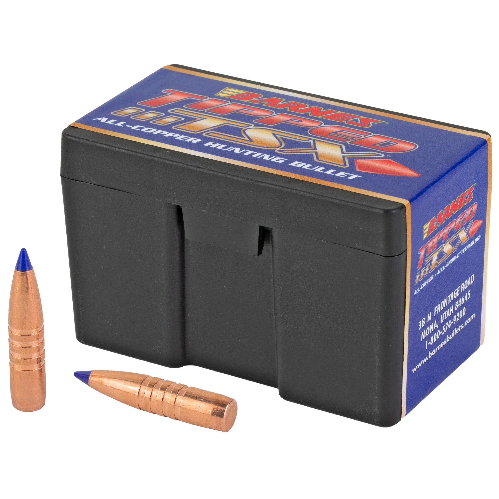 Barnes Tipped TSX .308 180-Grain Copper Ballistic Tip Bullets (50 Count)