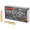 Barnes Precision Match .308 Winchester 175 Grain Open Tip Match Ammunition – 20 Rounds Per Box