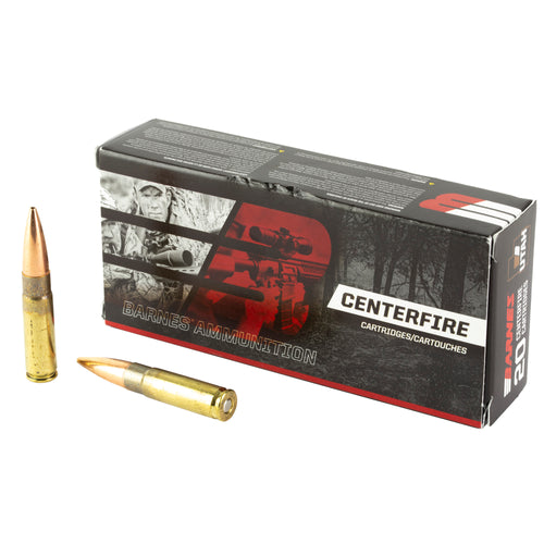 Barnes 300 Blackout, 120 Grain, Jacketed Hollow Point, Flat Base, 20 Round Box