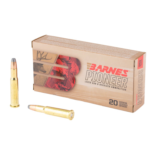Barnes Pioneer, 30-30 Winchester, 190 Grain, Barnes Original Copper Soft Point Bullet, 20 Round Box