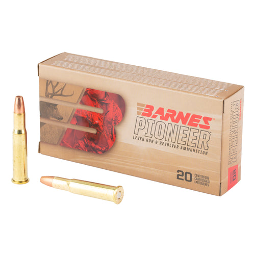 Barnes Pioneer, 30-30 Winchester, 150 Grain, Triple Shock X Bullet, 20 Round Box
