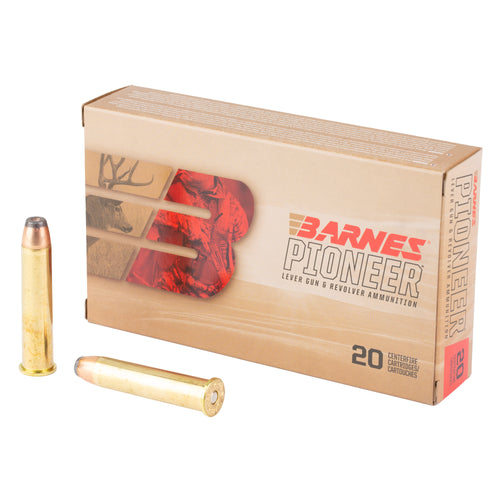 Barnes Pioneer, 45-70 Government, 400 Grain, Barnes Original Copper Soft Point, 20 Round Box