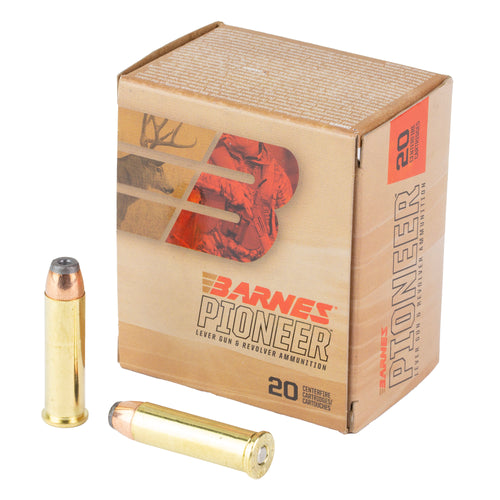 Barnes Pioneer, 357 Magnum, 180 Grain, Barnes Original Copper Soft Point, 20 Round Box