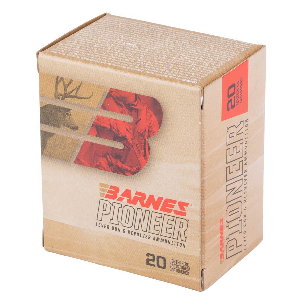 Barnes Pioneer 357 Magnum 140-Grain Triple Shock X Ammunition – Flawless Performance for Lever Guns and Revolvers