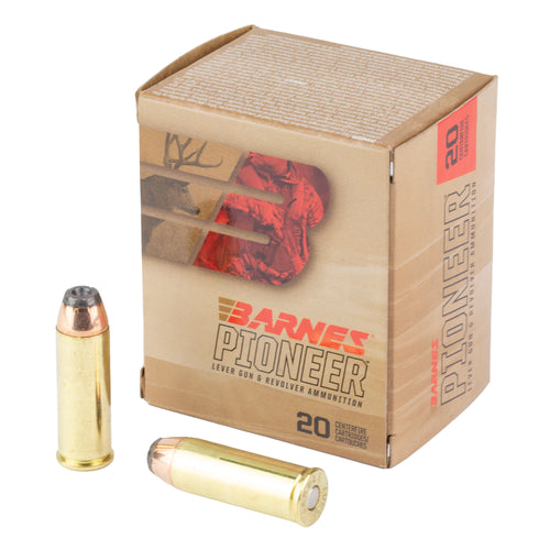 Barnes Pioneer, 45 Colt, 250 Grain, Barnes Original Copper Soft Point, 20 Round Box