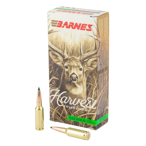 Barnes Harvest, 6MM Arc, 100 Grain, Sierra Tipped Gameking, 20 Round Box