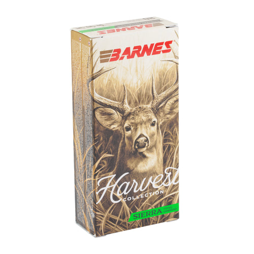 Barnes Harvest Collection 6mm ARC 100-Grain Sierra GameKing Ammunition (20 Rounds Per Box)