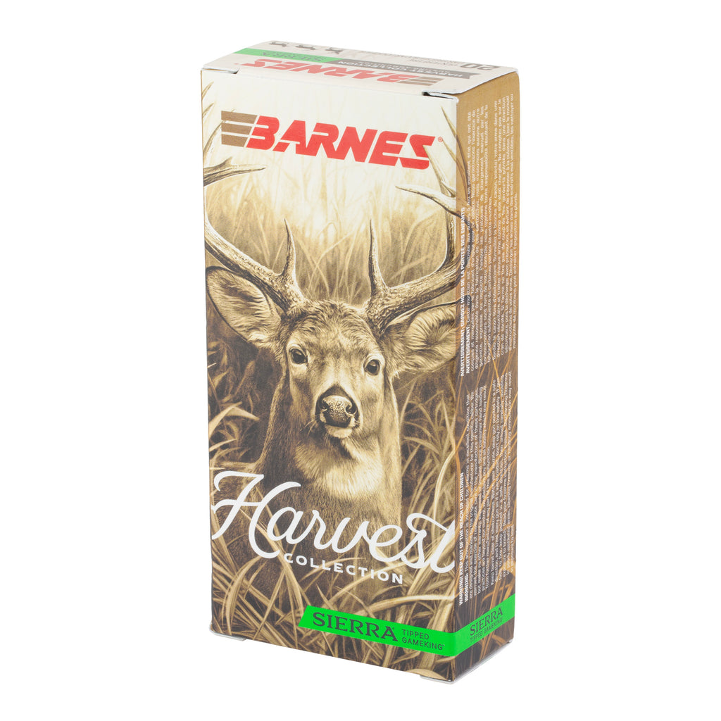 Barnes Harvest Collection 6mm ARC 100-Grain Sierra GameKing Ammunition (20 Rounds Per Box)