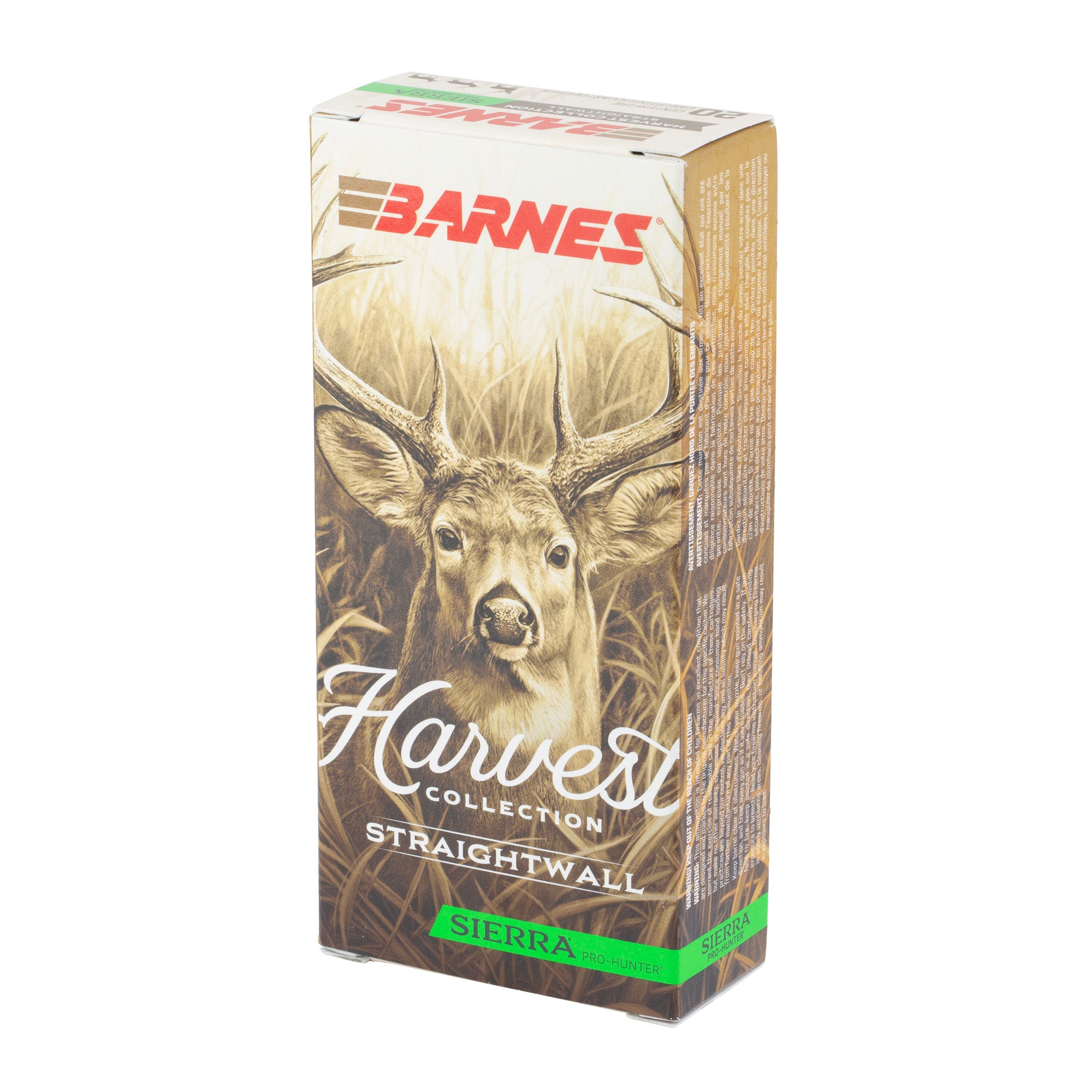 Barnes Harvest Collection 350 Legend 155 Grain Sierra GameKing Tipped Hunting Ammo - 20 Rounds