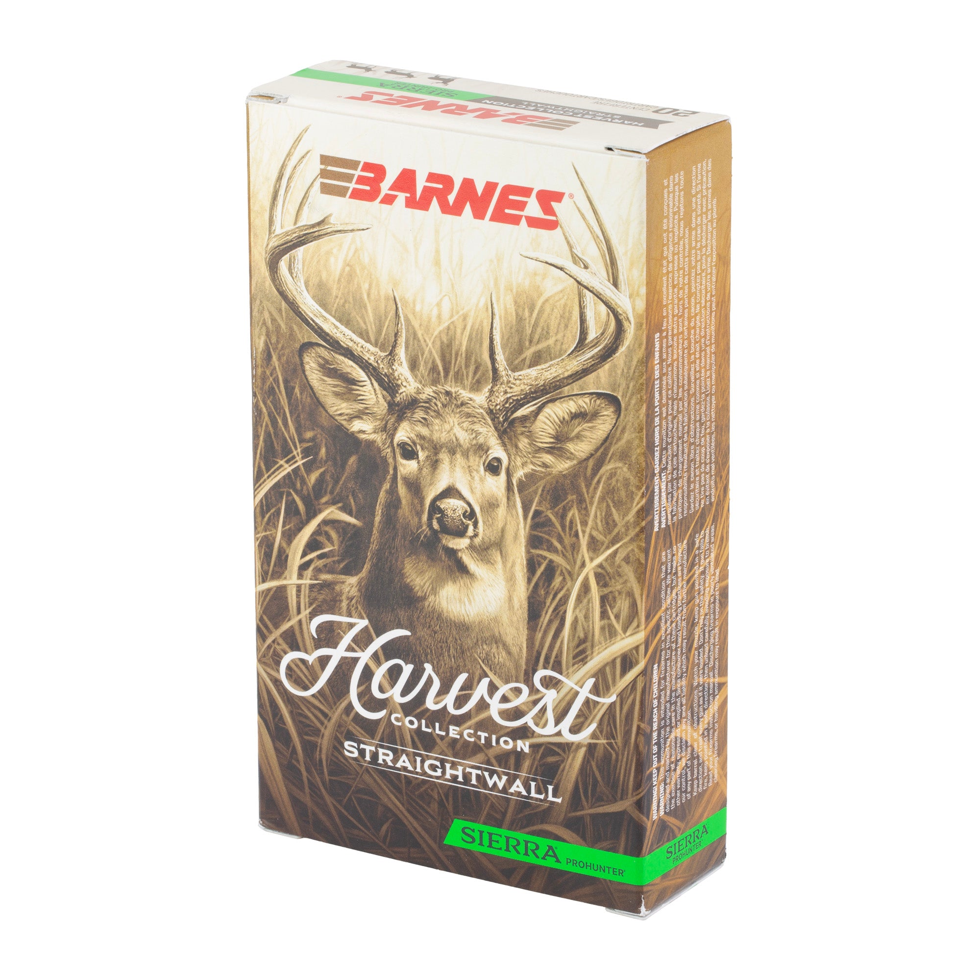 Barnes Harvest Collection 45-70 Government 300-Grain Sierra GameKing Ammunition (20 Rounds per Box)