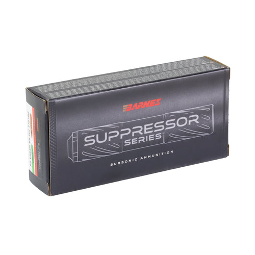 Barnes Suppressor Optimized Sierra GameKing 300 Blackout 205 Grain Ammunition - 20 Rounds