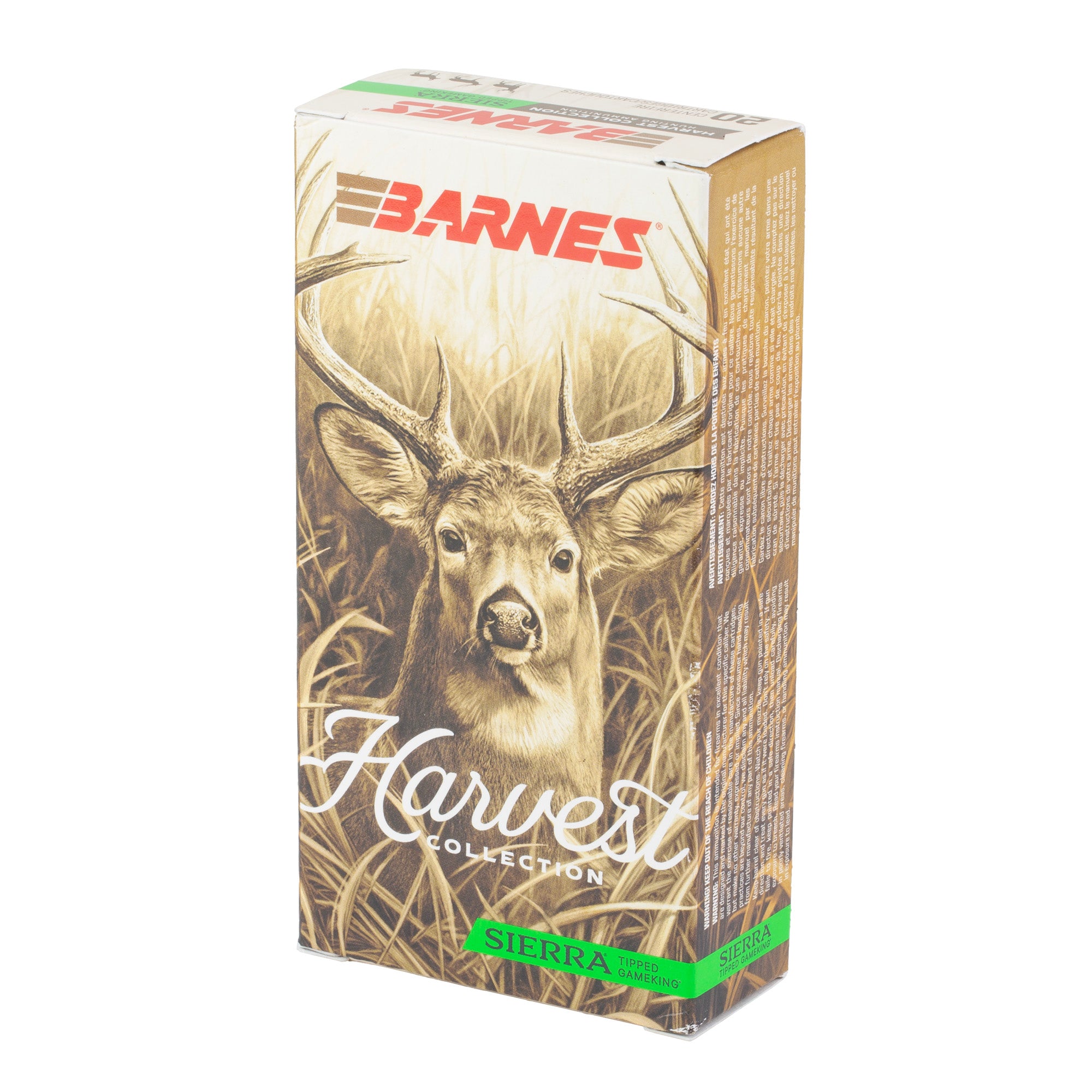 Barnes Harvest Collection 7mm-08 Remington 150 Grain Sierra GameKing Ammunition