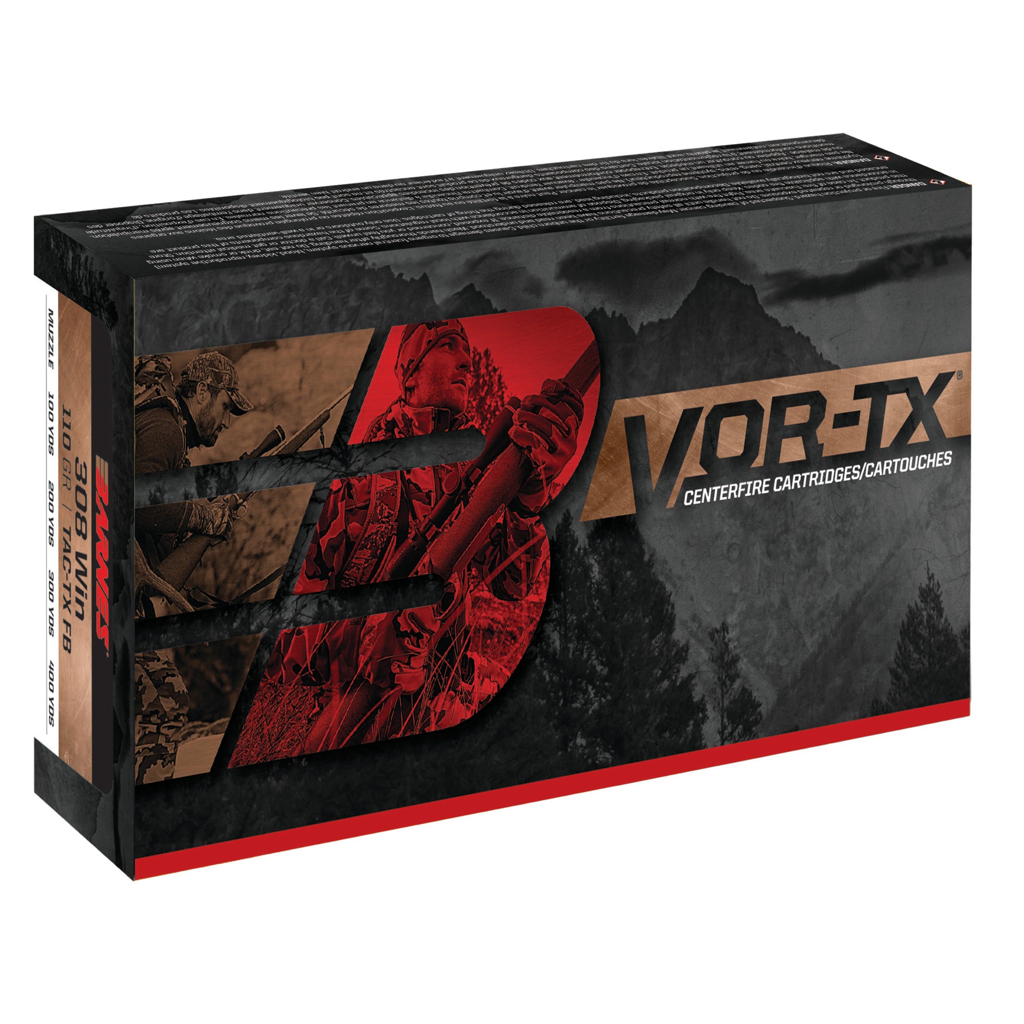 Barnes VOR-TX .350 Legend 170-Grain Triple Shock X Ammunition, 20 Rounds per Box