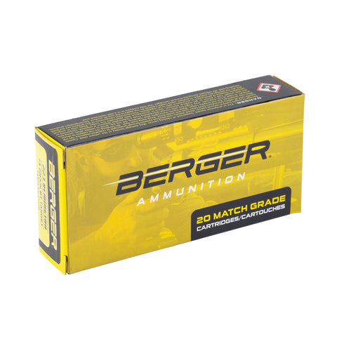 Berger Bullets .223 Remington 73 Grain Boat Tail Target Ammunition (Part #65-23020)