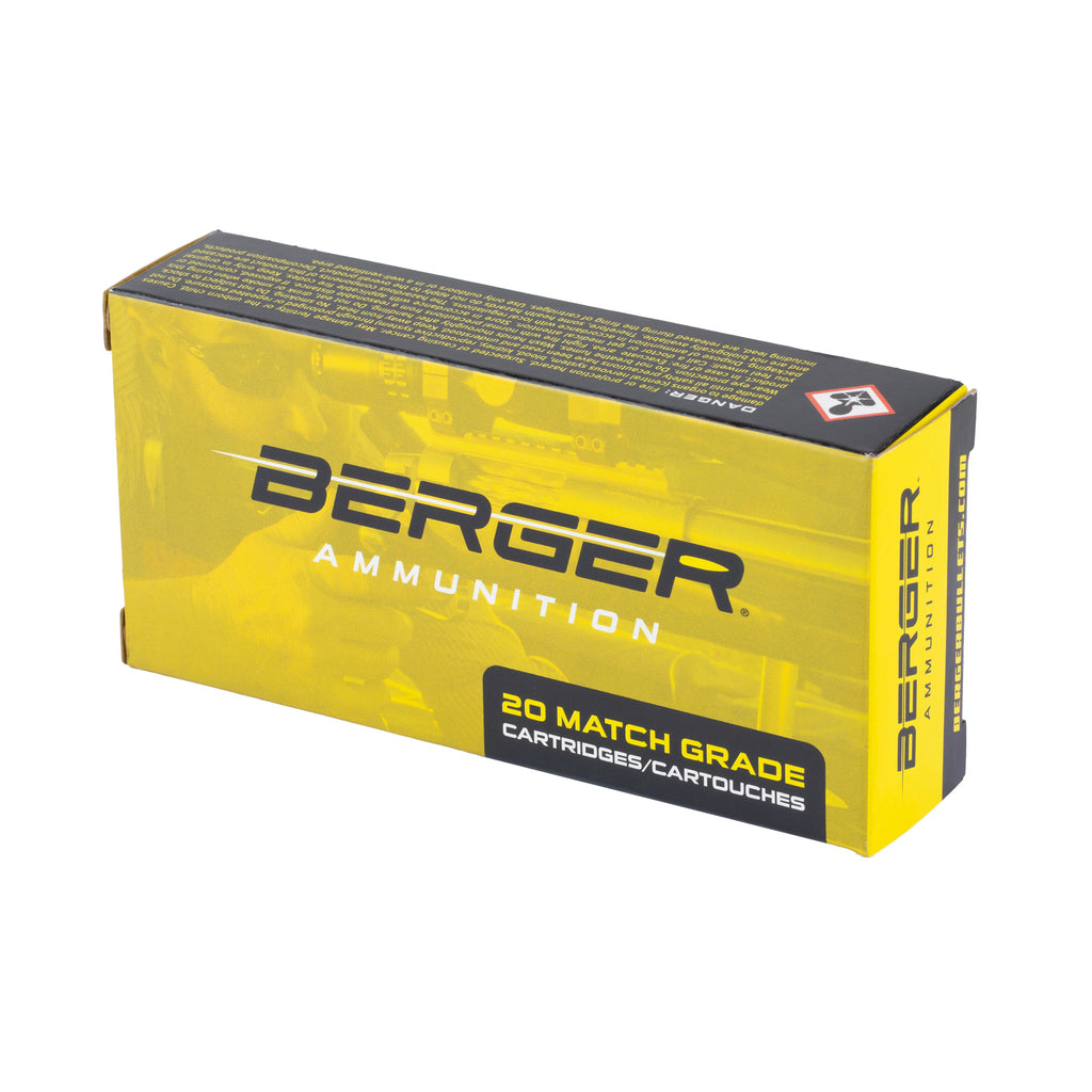 Berger Bullets .223 Remington 73 Grain Boat Tail Target Ammunition (Part #65-23020)