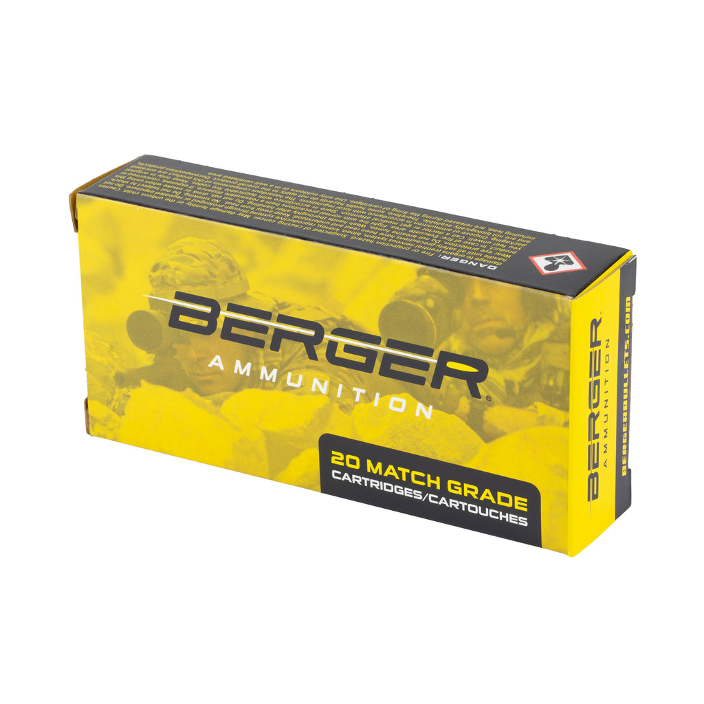 Berger Bullets .223 Remington 77 Grain OTM Tactical Rifle Ammunition - 20 Rounds
